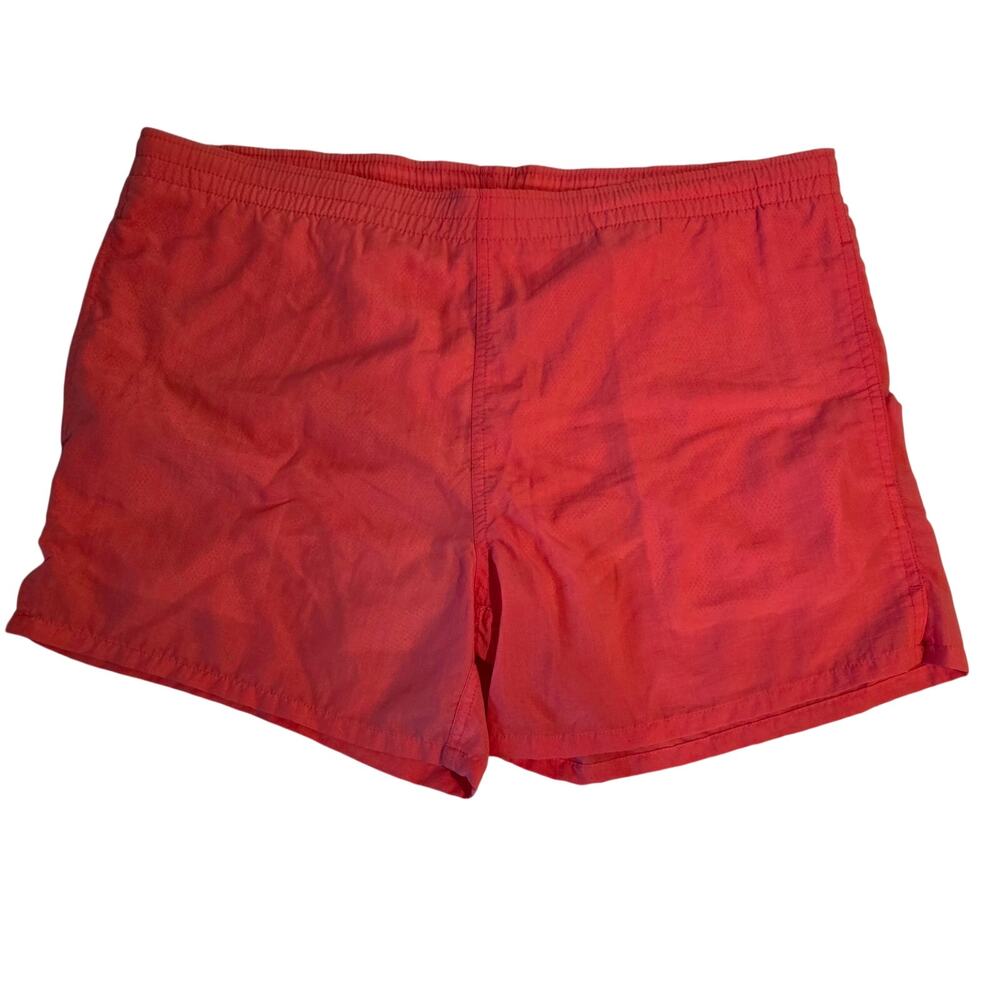 Vintage J.R. Sports Club Bright ‎ Neon Pink Nylon Swim Trunks Shorts L 90s Y2K